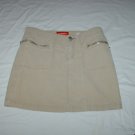 Union Bay Skirt Corduroy Juniors Size 7 Tan Mini Unionbay
