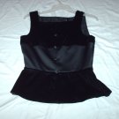 Black Velvet Sleeveless Tank