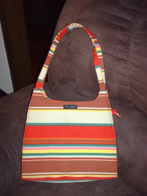 Kate Spade HandBag Purse Stripes