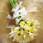 custom made Bridal Bouquet, bootnier, bride's maid bouquets