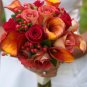custom made Bridal Bouquet, bootnier, bride's maid bouquets