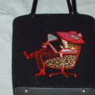 Red Hat Martini Lady Purse Handbag