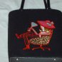 Red Hat Martini Lady Purse Handbag