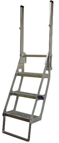 Semi Flatbed Truck Trucker Ladder Retractable Pro-Step ProStep