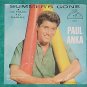 PS ONLY--PAUL ANKA--SUMMER'S GONE--1961--ABC-Par 10147