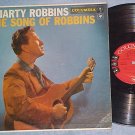 MARTY ROBBINS-THE SONG OF ROBBINS-VG/VG+ 1957 LP--6-eye