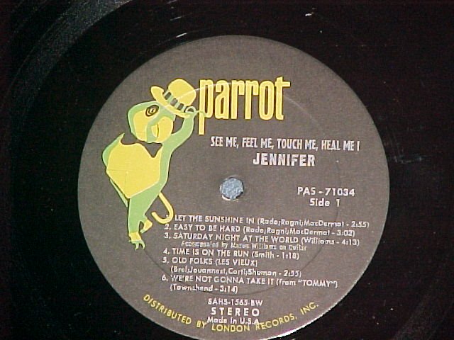 Jennifer Warnes Let The Sunshine In