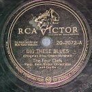 78--THE FOUR CLEFS/THE CATS AND THE FIDDLE--RCA 20-2072