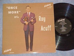 ONCE MORE IT'S ROY ACUFF-VG+ 1961 LP--Hickory LPM-H-101