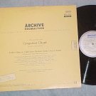 Benedictine Monks--Gregorian Chant--Archive--Germany LP