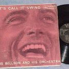 LOUIS BELLSON-LET'S CALL IT SWING--VG 1958 Verve MGV LP