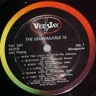 UNAVAILABLE 16 HITS OF YESTERYEAR-NM Vee Jay LP ~No Jkt