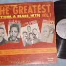 GREATEST RHYTHM AND BLUES HITS-Vol 1-1962 Amazon lbl LP
