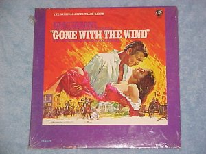 GONE WITH THE WIND-Mint Sealed 1967 Sdk LP-MGM 1E-10-ST