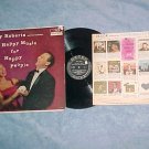 BOBBY ROBERTS-HAPPY MUSIC FOR HAPPY PEOPLE-LP/Ad Insert