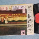 LEO CHAULIAC-DINNER AT MAXIM'S--1956 LP--Columbia 6-eye
