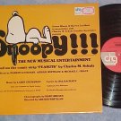 SNOOPY!!--NM 1975 Original Cast Sdk LP on DRG Records