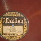 Brown Wax 78--ELLIOT SHAW/MELODY MALE QUARTET--Vocalion