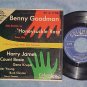 EP w/PS--BENNY GOODMAN GROUP--HONEYSUCKLE ROSE--NM/VG+