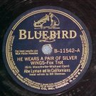 78-ABE LYMAN--HE WEARS A PAIR OF SILVER WINGS--Bluebird