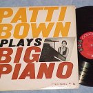 PATTI BOWN PLAYS BIG PIANO--VG++/VG+ Mono 1959 Promo LP