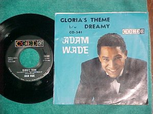 45 w/PS-ADAM WADE-GLORIA'S THEME/DREAMY-Coed 541-NM/VG+