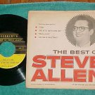 EP w/PS--THE BEST OF STEVE ALLEN--Woodbury's Soap-'50's