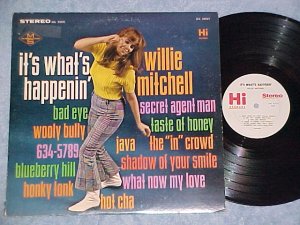 WILLIE MITCHELL--IT'S WHAT'S HAPPENIN'-VG++/VG+ 1966 LP