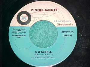 45-VINNIE MONTE--CAMERA/IT'S THE END-Promo--Harmon 1013