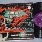 ENESCO--RUMANIAN RHAPSODIES--10" NM/VG+ 1953 Capitol LP
