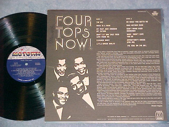 4 FOUR TOPS NOW--VG++ Stereo 1969 LP--Motown S-675