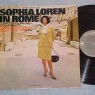 SOPHIA LOREN IN ROME--VG/VG+ 1964 TV Sdk LP--John Barry