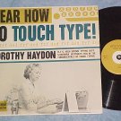 HEAR HOW TO TOUCH TYPE!--NM/VG+ Mono 1960 Carlton LP