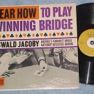 HEAR HOW TO PLAY WINNING BRIDGE-NM Mono 1960 Carlton LP