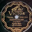 78--FRANKLYN BAUR/HENRY BURR--1927--Victor Scroll 20613