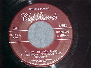 EP-FLIP PHILLIPS AND HIS ORCHESTRA-Mid-50's-Clef 119-NM