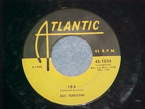 45-ALEC TEMPLETON-IDA/BIG BEN BOUNCE-1954-Atlantic--VG+