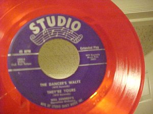 Red Vinyl EP-WILL KENNEDY'S ORCHESTRA--Dance Tunes--VG+
