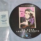 PAUL McCARTNEY--LONELY NIGHTS--NM Picture Disc 12" Sgl