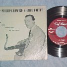 EP w/PS-FLIP PHILLIPS-HOWARD McGHEE BOPTET-Clef-NM/VG++