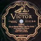 78-FRANKLYN BAUR/LEWIS JAMES--1927--Victor Scroll 21019