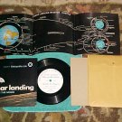 LLP/EP w/PS,Poster,Envelope-MAN ON THE MOON-Met Life-NM