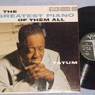 ART TATUM-THE GREATEST PIANO OF THEM ALL-NM/VG+ 1959 LP