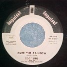 WL Promo 45-ZOOT SIMS-OVER THE RAINBOW--Impulse 262--NM