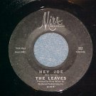 45-THE LEAVES-HEY JOE/FUNNY LITTLE WORLD-Mira 222--VG++
