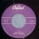 45-BOBBY SUMMERS-PAD/PARADE ROCK-1959-Capitol 4143-VG++
