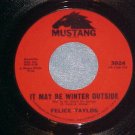 45-FELICE TAYLOR--IT MAY BE WINTER OUTSIDE--Mustang--NM