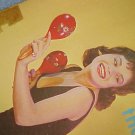 THE LATIN TOUCH OF DAVE BACAL--1960 LP ~Cheesecake~