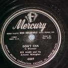 78-REX ALLEN-DON'T CHA/YODELIN' CRAZY-1949-Mercury 6269