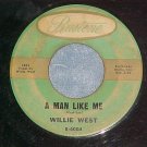 45--WILLIE WEST--A MAN LIKE ME--1960--Rustone 1403
